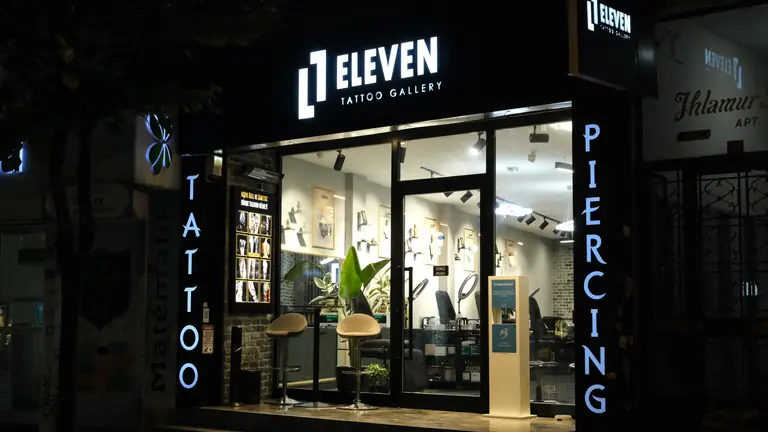 Eleven Tattoo Gallery studio interior in Istanbul